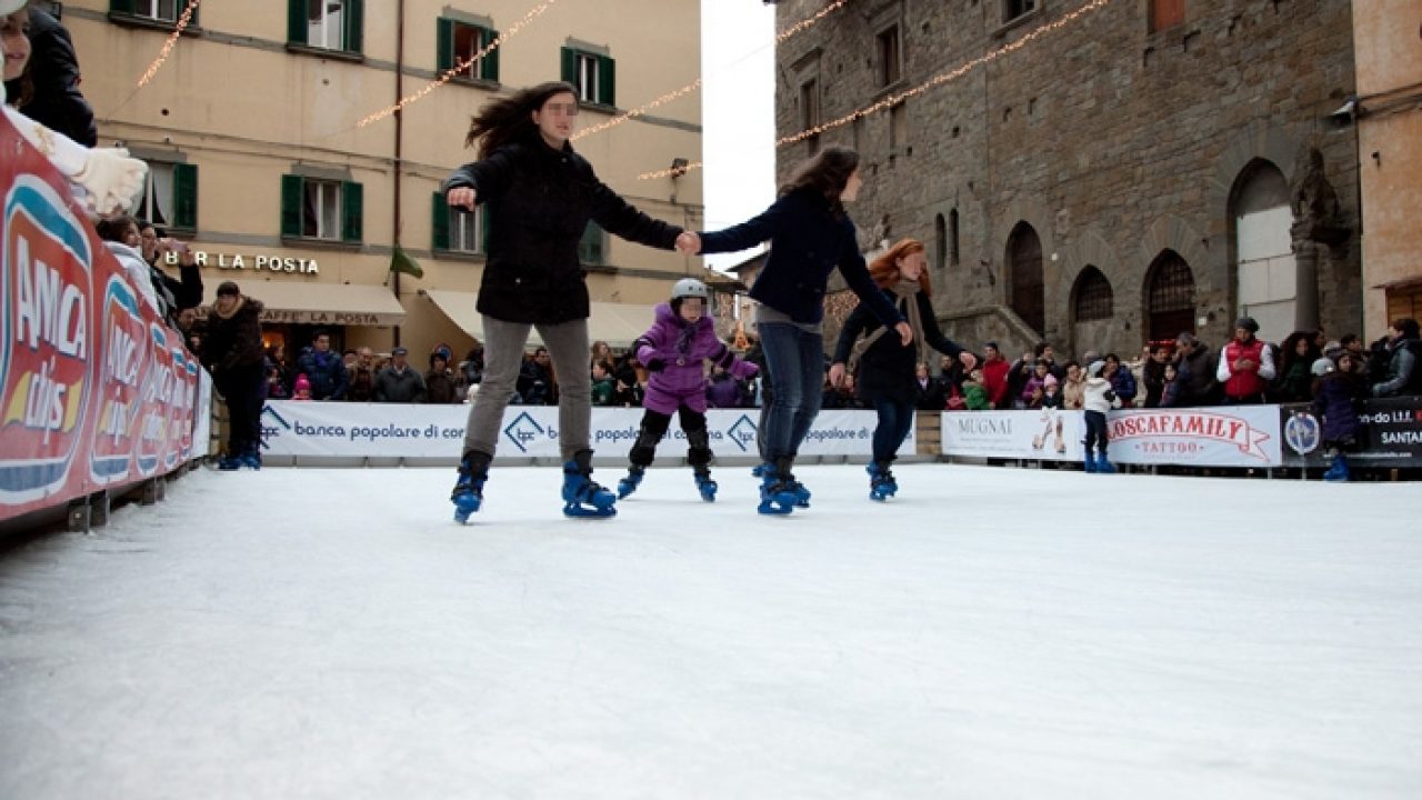 Cortona torna la pista di pattinaggio ValdichianaOggi