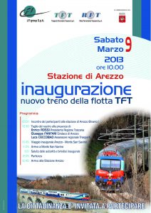 Il nuovo Treno Vivalto a Monte San Savino. Viaggio inaugurale col