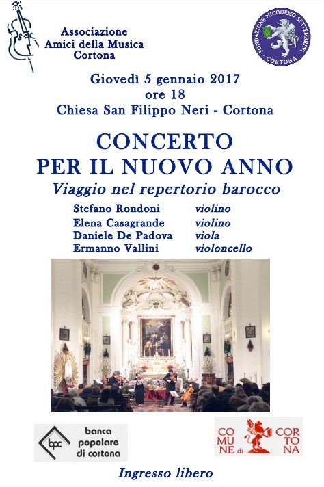 'Concerto per il nuovo anno', a San Filippo un viaggio nel Barocco