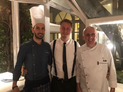 Luigi Incrocci è il nuovo chef dell'Hotel Sina Villa Medici