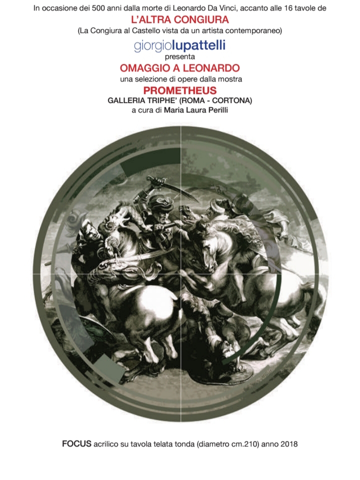 “Promètheus”: l'opera di Giorgio Lupattelli esposta alla Galleria Triphè di Cortona