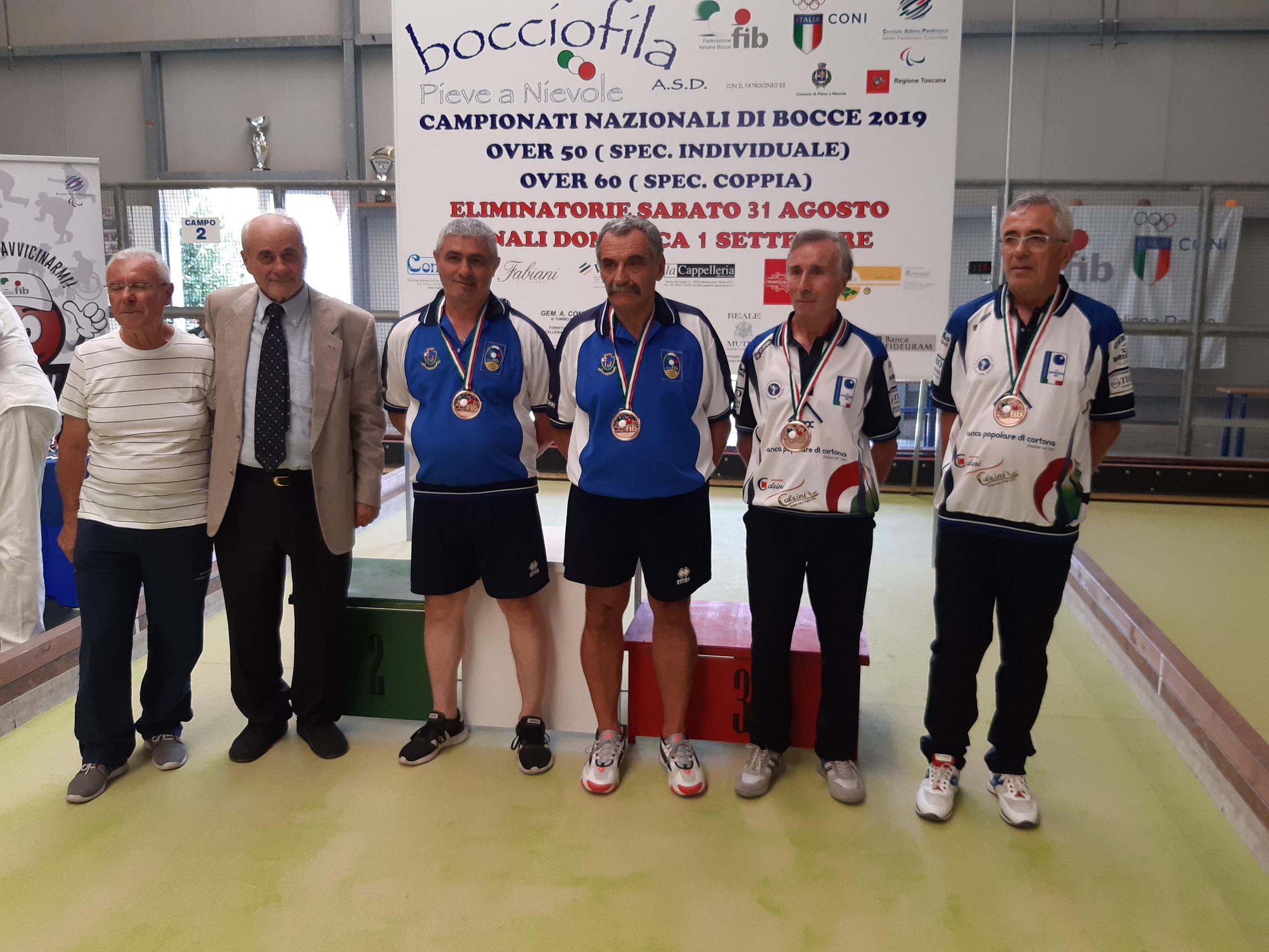 I cortonesi Pastonchi e Lucarini sul podio ai Campionati Italiani