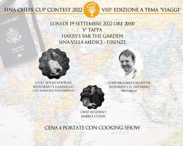 Al Villa Medici di Firenze il Sina Chefs' Cup Contest￼